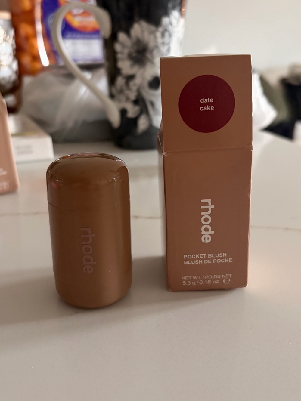 RHODE Pocket Blush — Date Cake